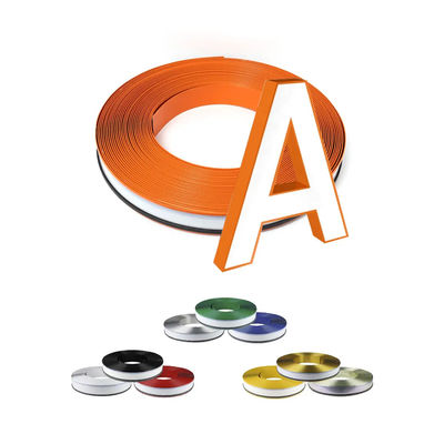 7 9 11cm Çizgiler Alüminyum Kanalum Poliester Kaplama PVC Alüminyum Kapak Reklam