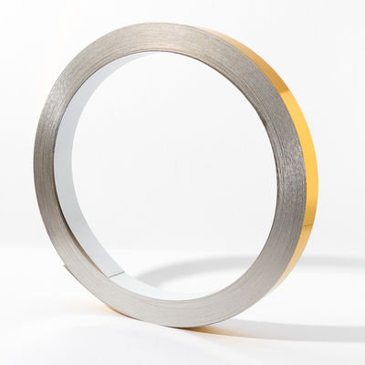 Sarı 3D Alüminyum Kanal Mektup Bobini 100 Meter Kanalume Malzemesi