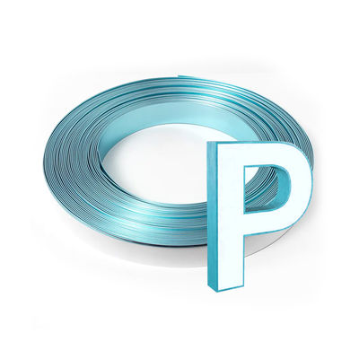 3cm 4cm 5cm 6cm Alüminyum Trim Cap Roll Channel Letter Coil