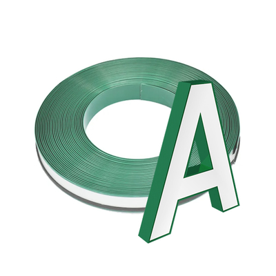 Yeşil 0.5mm 0.6mm Channelume Alüminyum Channel Letter Coil Tedarikçileri