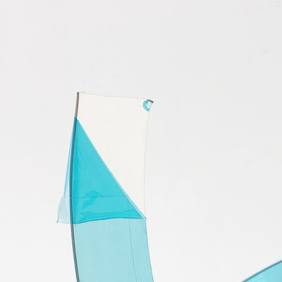 900 mm Alüminyum Kanal Mektup Bobini Mavi Düzleştirme Kapak İşaretleri Özel