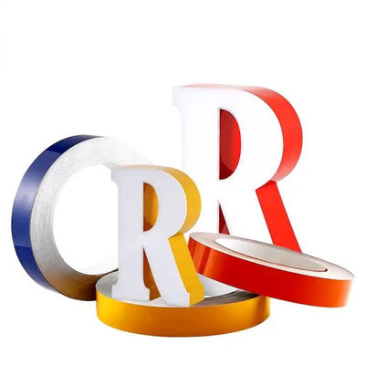 Punching Channel Letter Alüminyum Bobin Led Backlit Letters Coils 50MPa Nihai Güç