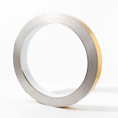 Renkli Kaplı Kanal Mektubu Alüminyum Çizgi Kelimeler Kenar Teyp Düz Bobin Katlanmamış Kenar