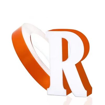 Kolay Eğilme 50 / 100 Metre Renkli Düz Alüminyum Bobin Düz Kapak Alüminyum Kanal Mektubu