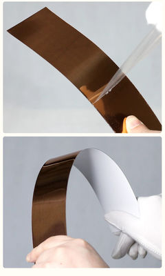 Ayna Gümüş Renkli Kaplı İşaret LED Kanal Mektup Bobini 3 4 5 6 7 8 9 10 11 12 13 14cm Genişliği