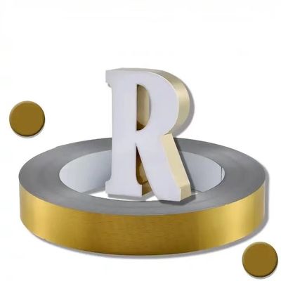 0LED Neon Işık Kaynağı ile.6mm Kalınlığında Alüminyum Mektup Bobini