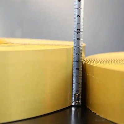 Alüminyum Sertliği Alüminyum Alaşım Bobiniyle Fırçalı Altın Alüminyum Trim Kapak