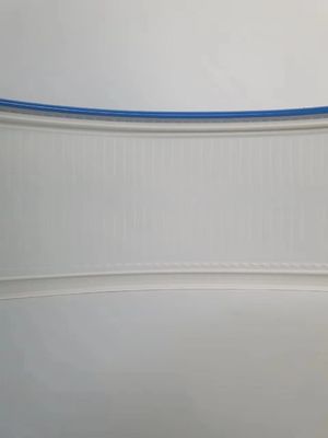 Plastik Alüminyum Trim Cap Coil 70MM 50M Roll Alüminyum Alaşım Sertliği