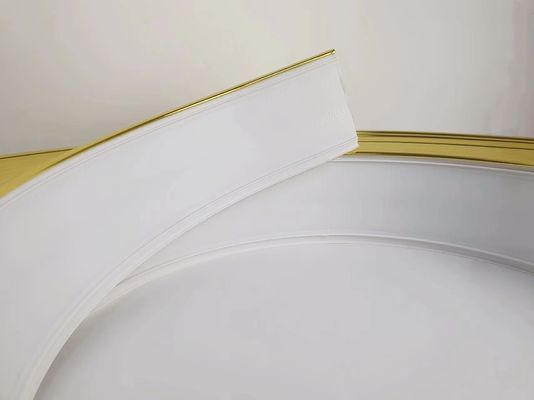 68MM 70MM 76MM 93MM Genişliği Kanal Mektup Işıklandırma Trim Kapak Şerit