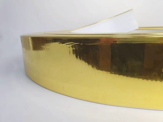 68MM 70MM 76MM 93MM Genişliği Kanal Mektup Işıklandırma Trim Kapak Şerit