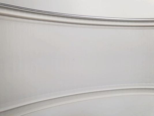 El bükme Alüminyum Trim Cap Gümüş Malzemeler Alüminyum Alaşım Bobin Kanal Mektup Trim Cap