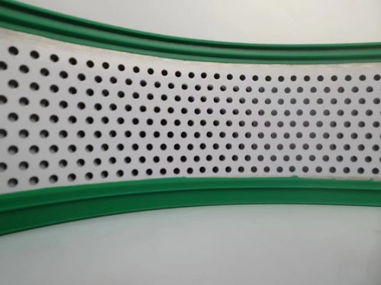 Yeşil Renk Çukurlu Alüminyum Düz Kapak El Bükülmüş 50M Alüminyum Alaşım Bobine ile Roll