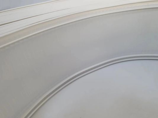 76MM Alüminyum Çizgi Kapak Beyaz Renkli Yansıtıcı Dönüşümle Mükemmel Kenarlık