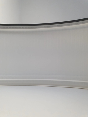 68MM 70MM 76MM 93MM Alüminyum Alaşım Bobin Düzleştirme Kapağı Siyah Kanal Mektup Düzleştirme Kapağı
