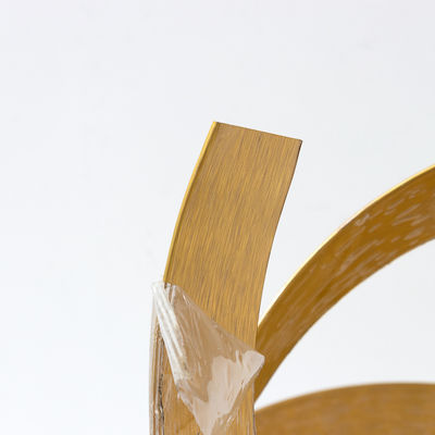 Sarı Alüminyum Kanal Mektubu Trim Kanal Mektup Kapak İçeride Dışarıda İşaret için